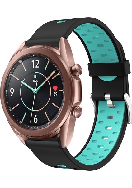 Samsung Galaxy Watch 3 45MM Siyah Nane Yeşili Için Silikon Kordonlu Saat (Yurt Dışından) modelleri
