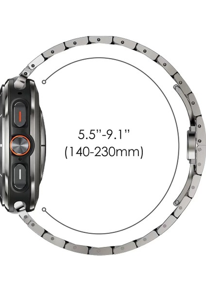 Samsung Galaxy Watch Ultra 47MM Titanyum Turuncu Için Titanyum Alaşımlı Kayış (Yurt Dışından) fırsatları