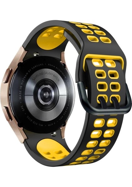 Samsung Galaxy Watch 5 40MM Siyah Sarı Için Silikon Watch Band (Yurt Dışından) fiyatları
