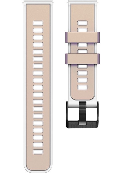 Samsung Galaxy Watch 5 Pro 45MM Haki Beyaz Için Silikon Watch Band (Yurt Dışından) fiyatları