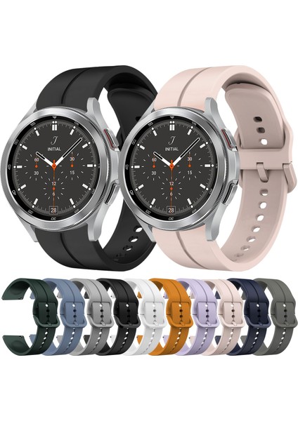 Samsung Galaxy Watch 4 Classic 46MM Beyaz Için Silikon Watch Band (Yurt Dışından) fırsatları