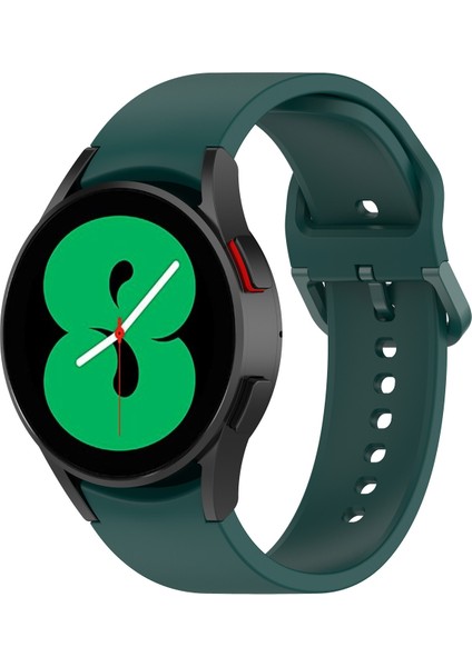 Samsung Galaxy Watch 5 Pro 45MM Koyu Yeşil Için Silikon Watch Band (Yurt Dışından)