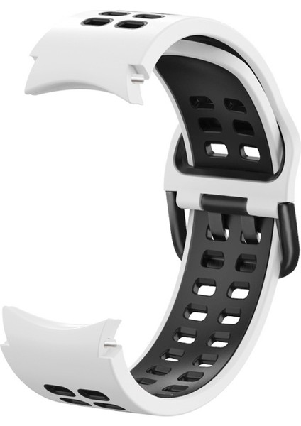 Samsung Galaxy Watch 5 Pro 45MM Beyaz Siyah Için Silikon Watch Band (Yurt Dışından) modelleri