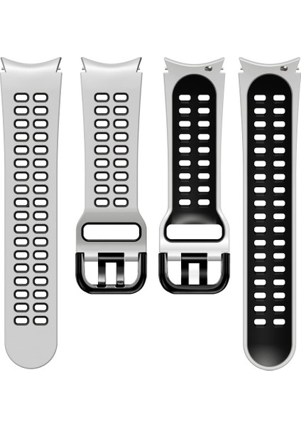 Samsung Galaxy Watch 5 Pro 45MM Beyaz Siyah Için Silikon Watch Band (Yurt Dışından) fırsatları