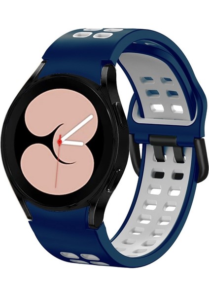 Samsung Galaxy Watch 5 40MM Mavi Beyaz Için Silikon Watch Band (Yurt Dışından)