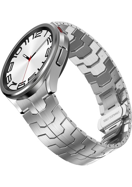 Samsung Galaxy Watch6 Classic Için Metal Kayış 43 / 47MM Gümüş (Yurt Dışından) modelleri