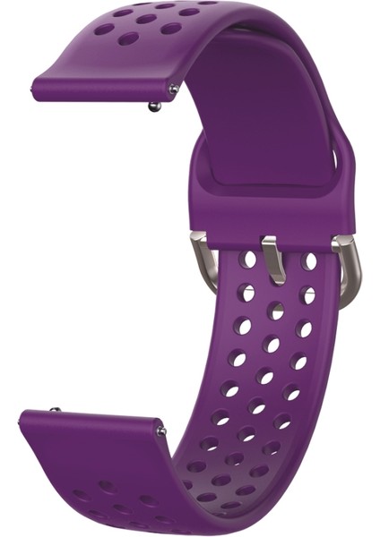 20MM Huami Amazfit Gts/samsung Galaxy Izle Aktif 2/huawei Izle Gt2 42MM Iç Toka Nefes Alabilir Saat Kayışı Mor (Yurt Dışından) fiyatları