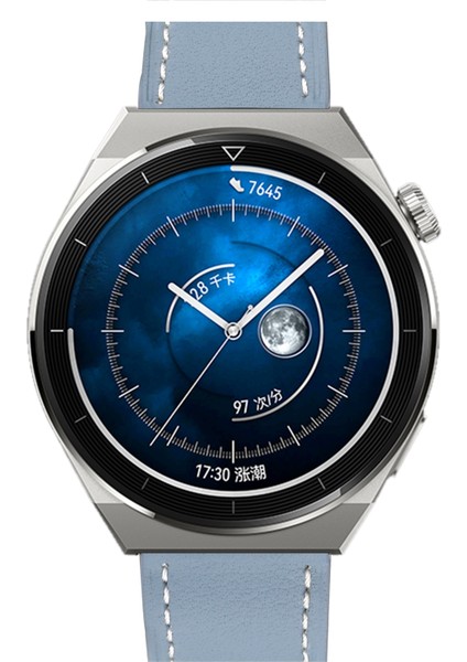 Samsung Galaxy Watch4 20MM Gök Mavisi Için Düz Dokuma Watch Band (Yurt Dışından) modelleri