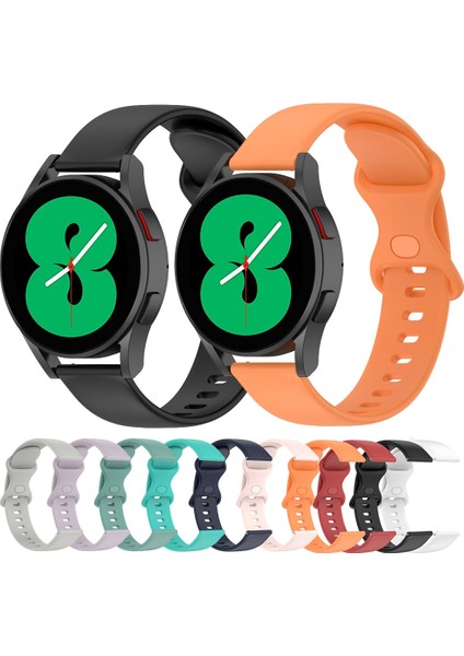 Samsung Galaxy Watch Active 2 Lavanta Moru Için Silikon Watch Band (Yurt Dışından)