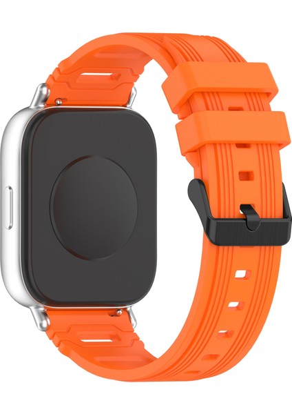Samsung Galaxy Watch 22MM Turuncu Için Dikey Desenli Watch Band (Yurt Dışından)