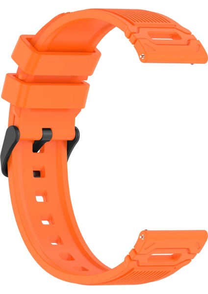 Samsung Galaxy Watch 22MM Turuncu Için Dikey Desenli Watch Band (Yurt Dışından)
