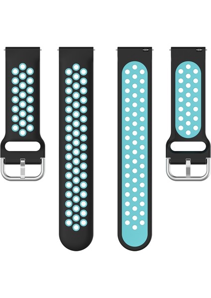 Samsung Galaxy Watch 46MM / Gear S3 Siyah Mavi Için Kayış (Yurt Dışından) fırsatları