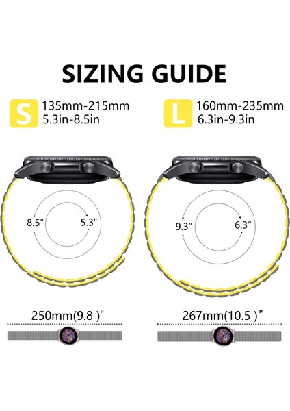 Silikon Kordonlu Saat 20MM Siyah (Yurt Dışından) modelleri
