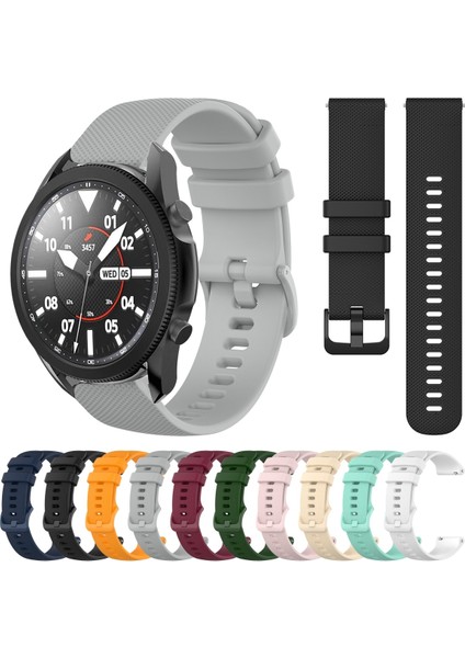 Samsung Galaxy Watch5 Pro 45MM Gri Için Silikon Saat Bandı (Yurt Dışından) fırsatları