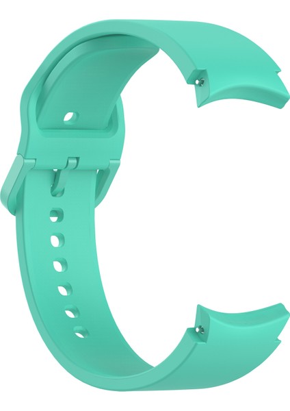 Samung Galaxy Watch4 40MM / 44MM Düz Tokalı Nane Yeşili Silikon Kordonlu Saat (Yurt Dışından) modelleri
