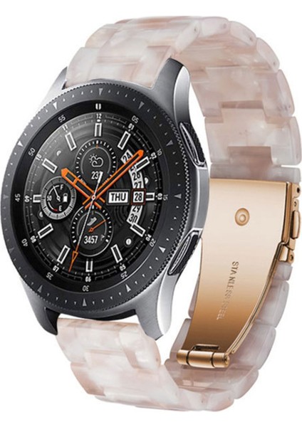 Samsung Galaxy Watch4 40MM / 44MM 15 Için Reçine Kordonlu Saat (Yurt Dışından)