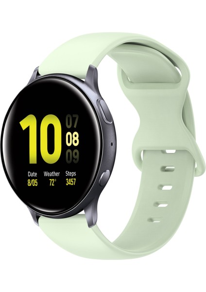 Samsung Galaxy Watch Active 2 Açık Yeşil Için Silikon Watch Band (Yurt Dışından)