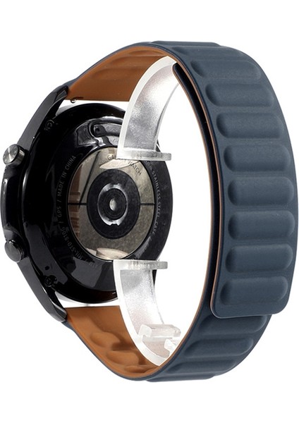 Samsung Galaxy Watch 3 41MM Silikon Kordonlu Saat Koyu Mavi (Yurt Dışından)