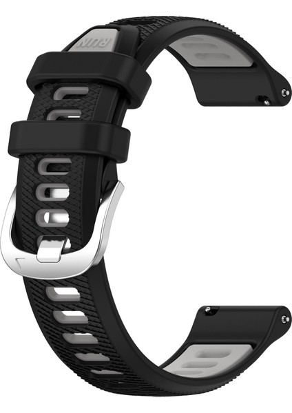 Samsung Galaxy Watch 6 44MM Siyah+Gri Için 20MM Silikon Kayış (Yurt Dışından) modelleri