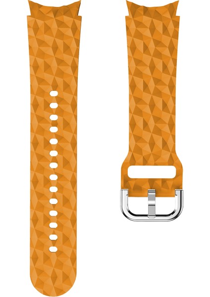 Samsung Galaxy Watch 5 / Watch 5 Pro Sarı Için Silikon Watch Band (Yurt Dışından)