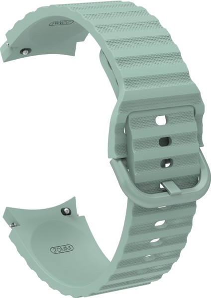 Samsung Galaxy Watch 6/6 Klasik Açık Yeşil Için Silikon Watch Band (Yurt Dışından)