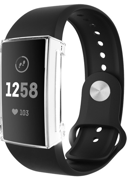 Fitbit Şarjı Için 3/4 Şeffaf (Yurt Dışından)
