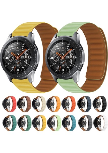 Samsung Galaxy Gear Sport Siyah Için Silikon Manyetik Watch Band (Yurt Dışından) fırsatları