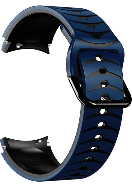 Samsung Galaxy Watch 5 Pro 45MM Koyu Mavi + Siyah Için Silikon Watch Band (Yurt Dışından) fiyatları