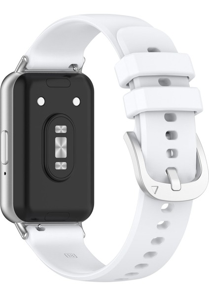 Samsung Galaxy Fit 3 Sıvı Silikon Kayış Beyaz (Yurt Dışından) fiyatları