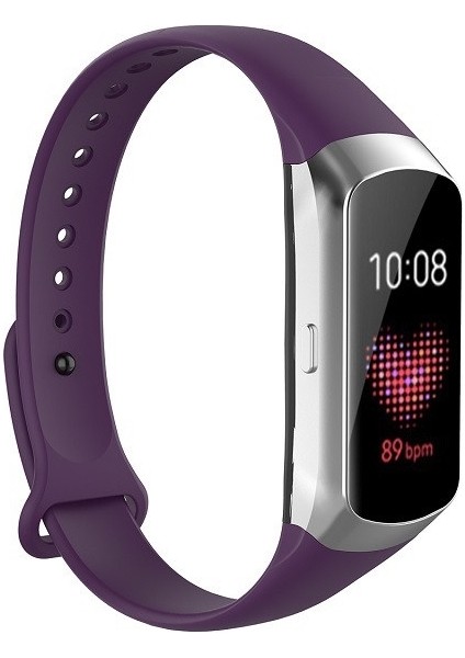 Samsung Galaxy Fit SM-R370 Silikon Kordonlu Saat Koyu Mor (Yurt Dışından) modelleri