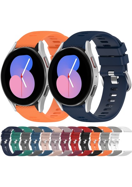 Samsung Galaxy Watch 5 44MM Siyah Için Silikon Watch Band (Yurt Dışından) fırsatları