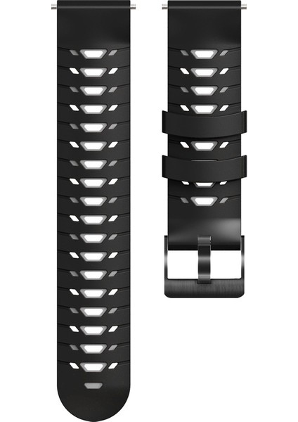 Samsung Galaxy Watch 46MM Siyah Gri Için Silikon Kayış (Yurt Dışından) fiyatları