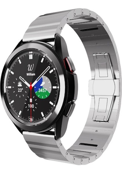 Samsung Galaxy Watch 5 Pro 45MM Gümüş Için Ste Watch Band (Yurt Dışından)