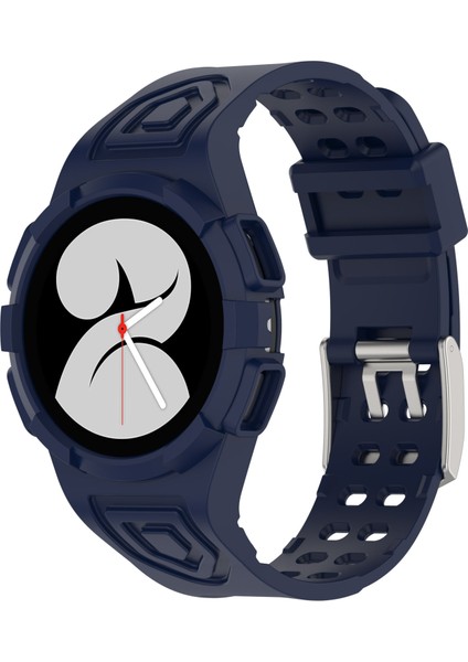 Samsung Galaxy Watch4 40MM Koyu Mavi Için Silikon Watch Band (Yurt Dışından)