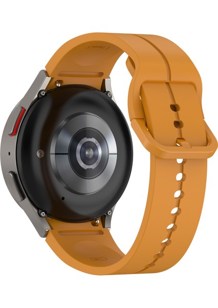 Samsung Galaxy Watch 6/6 Klasik Sarı Için Silikon Watch Band (Yurt Dışından) fiyatları