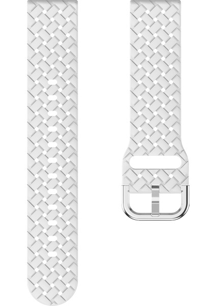 Samsung Galaxy Watch4 40/44MM Beyaz Için Silikon Kayış (Yurt Dışından) fiyatları