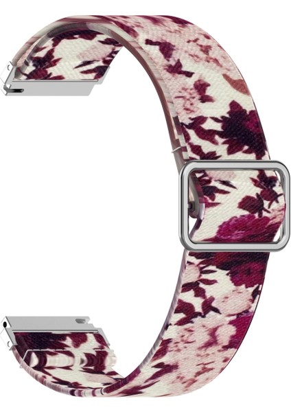 20MM Samsung Galaxy Watch Active2 / Active Watch Band Şakayık Için (Yurt Dışından)