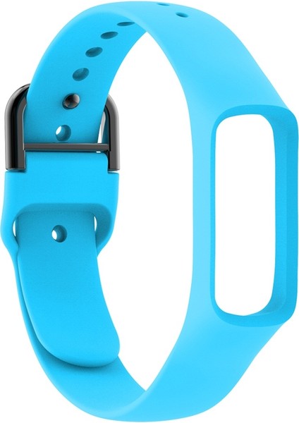 Galaxy Fit-E Sky Blue Için Saf Renkli Silikon Bilek Kayışı Kordonlu Saat (Yurt Dışından) fiyatları