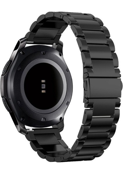 Samsung Gear S3 22MM Siyah Için Paslanmaz Ste Bilek Saat Bandı (Yurt Dışından) modelleri