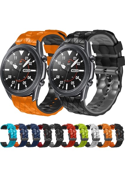 Samsung Gear S3 Frontier Siyah+Turuncu Silikon Kayış (Yurt Dışından) fırsatları