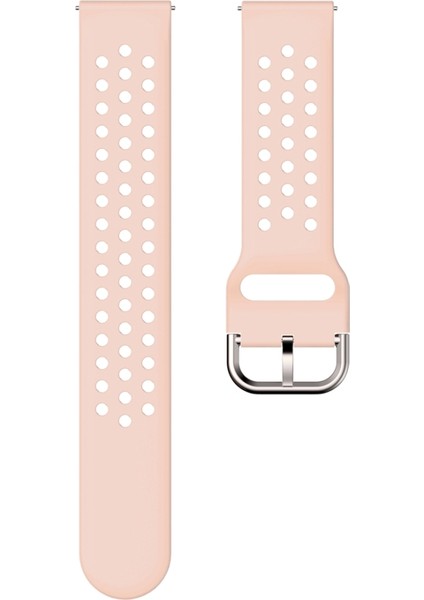 20MM Huami Amazfit Gts/samsung Galaxy Izle Aktif 2/huawei Izle Gt2 42MM Iç Toka Nefes Alabilir Saat Kayışı Pembe (Yurt Dışından) modelleri