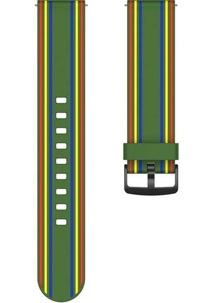 20MM D Silikon Kayış Ordu Yeşili (Yurt Dışından) fiyatları
