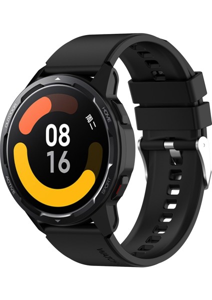 Samsung Galaxy Watch Active2 Için Saat Kayışı 40MM/44MM 20MM Siyah (Yurt Dışından)