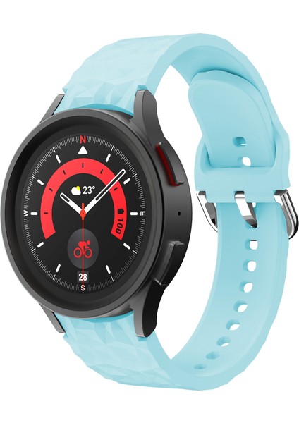 Samsung Galaxy Watch 5 / Watch 5 Pro Açık Mavi Için Silikon Watch Band (Yurt Dışından)