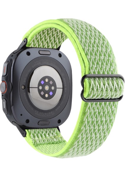 Samsung Galaxy Watch Ultra 47MM Sarı Için Naylon Örgülü Watch Band (Yurt Dışından) modelleri