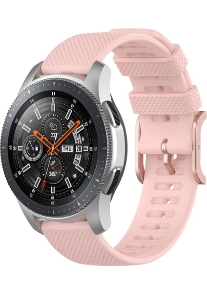 Kordonlu Saat Samsung Galaxy Watch3 45MM / Galaxy Watch 46MM Açık Pembe (Yurt Dışından)