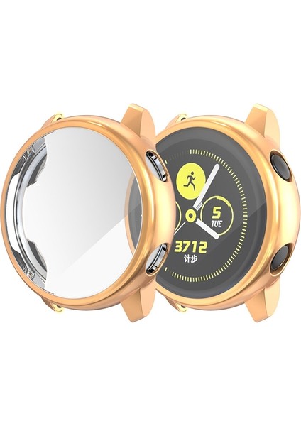 Samsung Active Watch Için Tam Kapsamlı Tpu Koruyucu Kılıf Pembe Altın (Yurt Dışından) modelleri