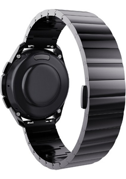 Samsung Galaxy Watch4 Clic 42MM/46MM Siyah Için Ste Kordonlu Saat (Yurt Dışından) modelleri