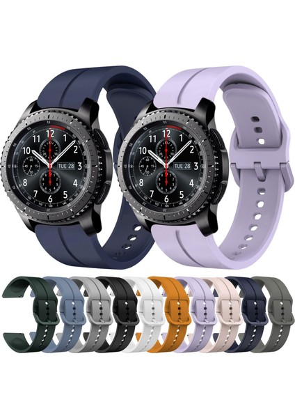 Samsung Gear S3 Frontier Siyah Için Silikon Watch Band (Yurt Dışından) fırsatları