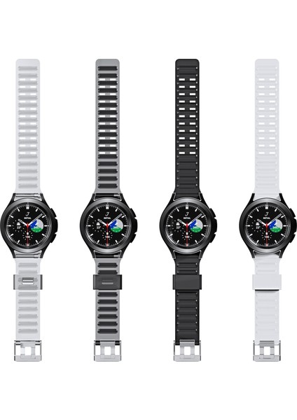 Samsung Galaxy Watch5 Pro Için Watch Band 45MM/5 44MM/5 40MM Şeffaf Siyah (Yurt Dışından) fırsatları